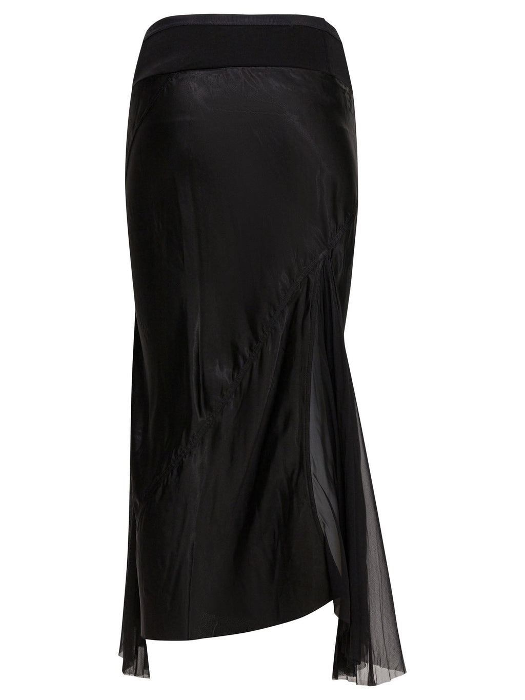 Rick Owens "bias" Midi Skirt