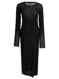 Rick Owens Cotton Midi Dress