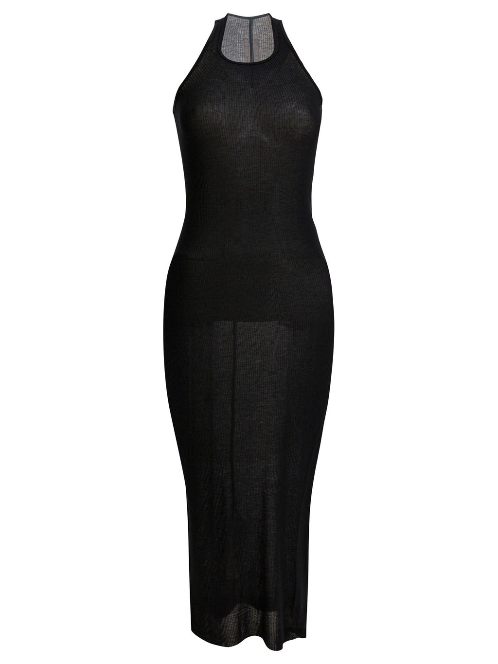 Rick Owens Silk Blend Sleeveless Dress