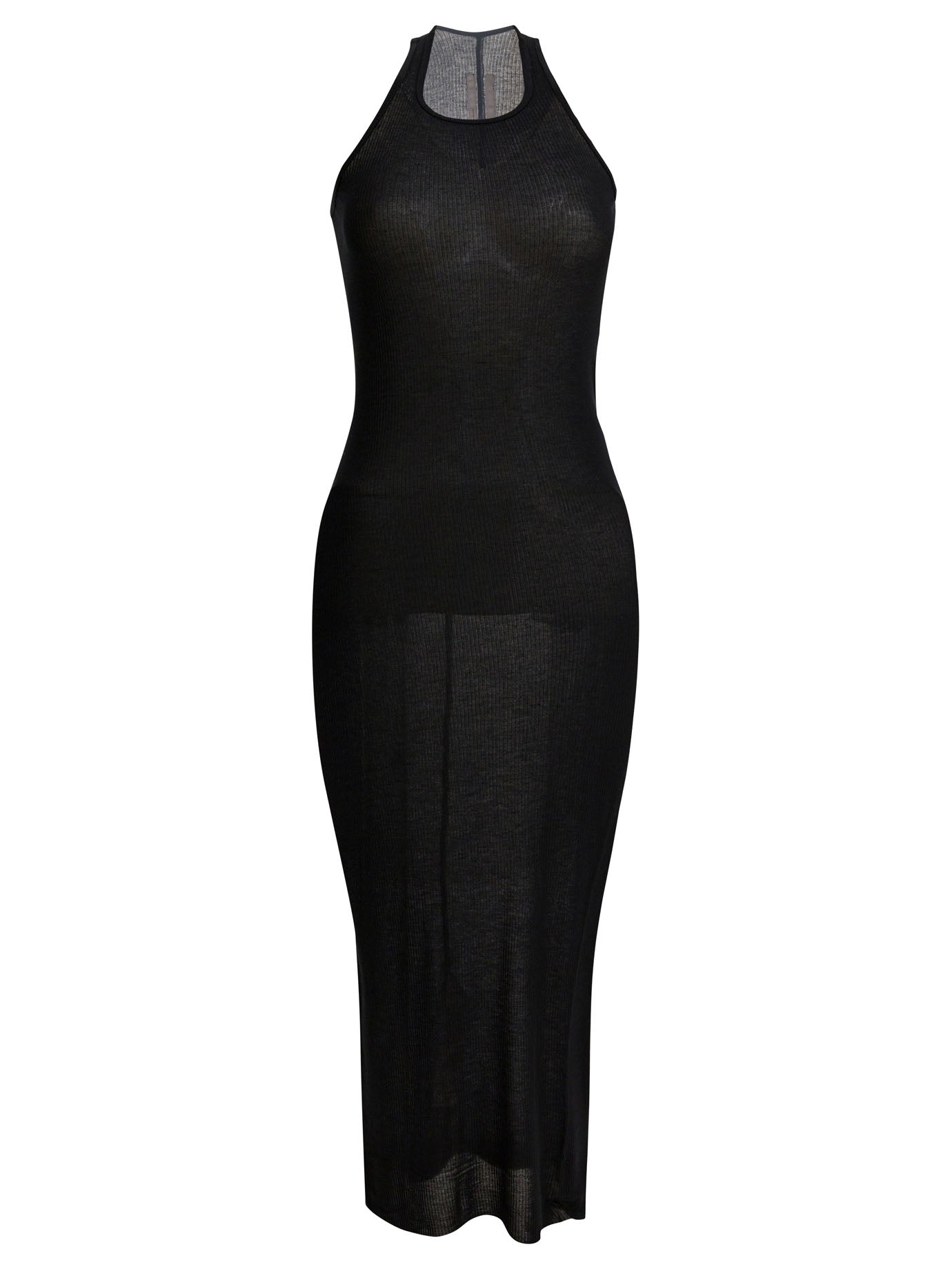Rick Owens Silk Blend Sleeveless Dress