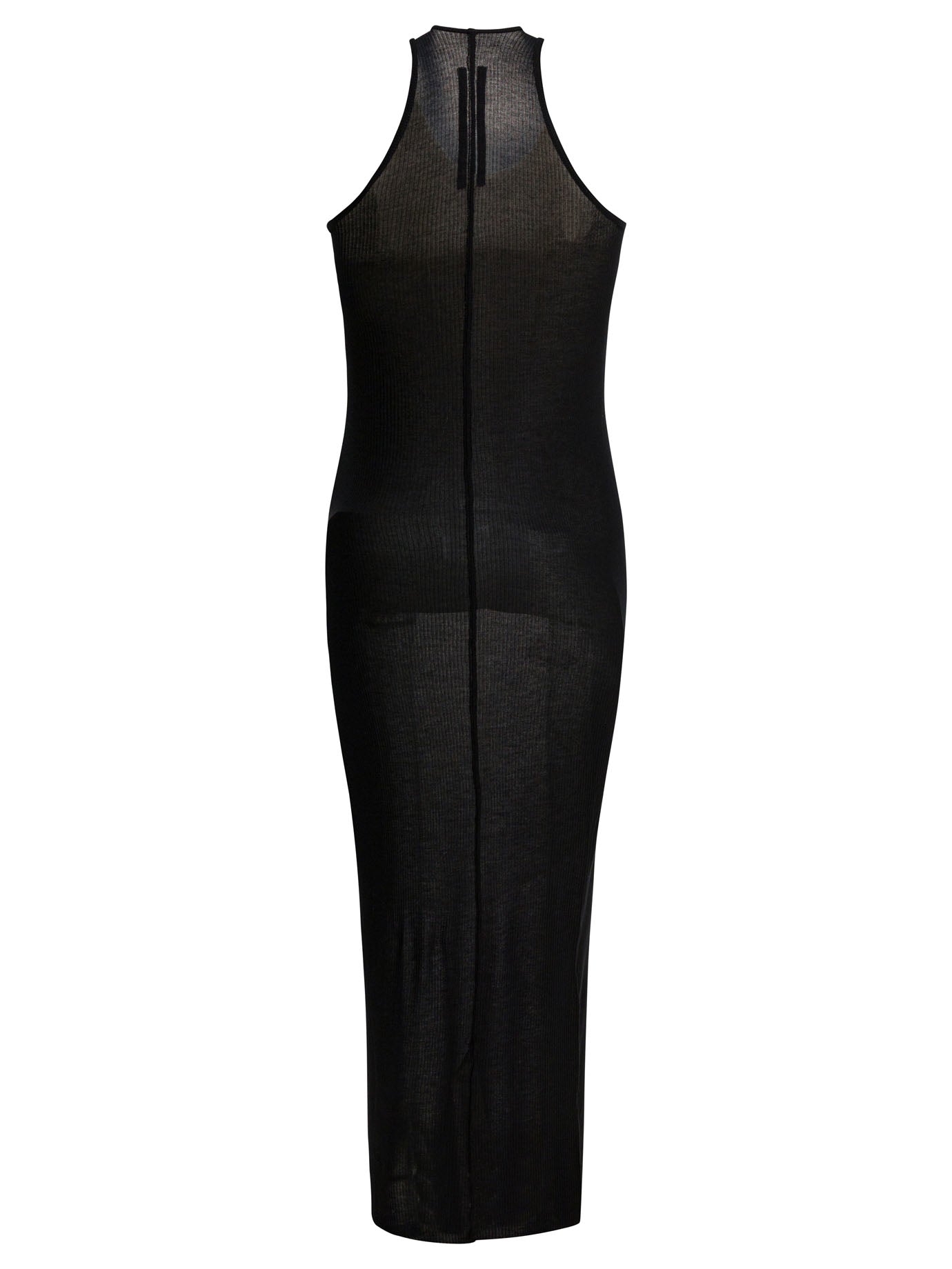 Rick Owens Silk Blend Sleeveless Dress