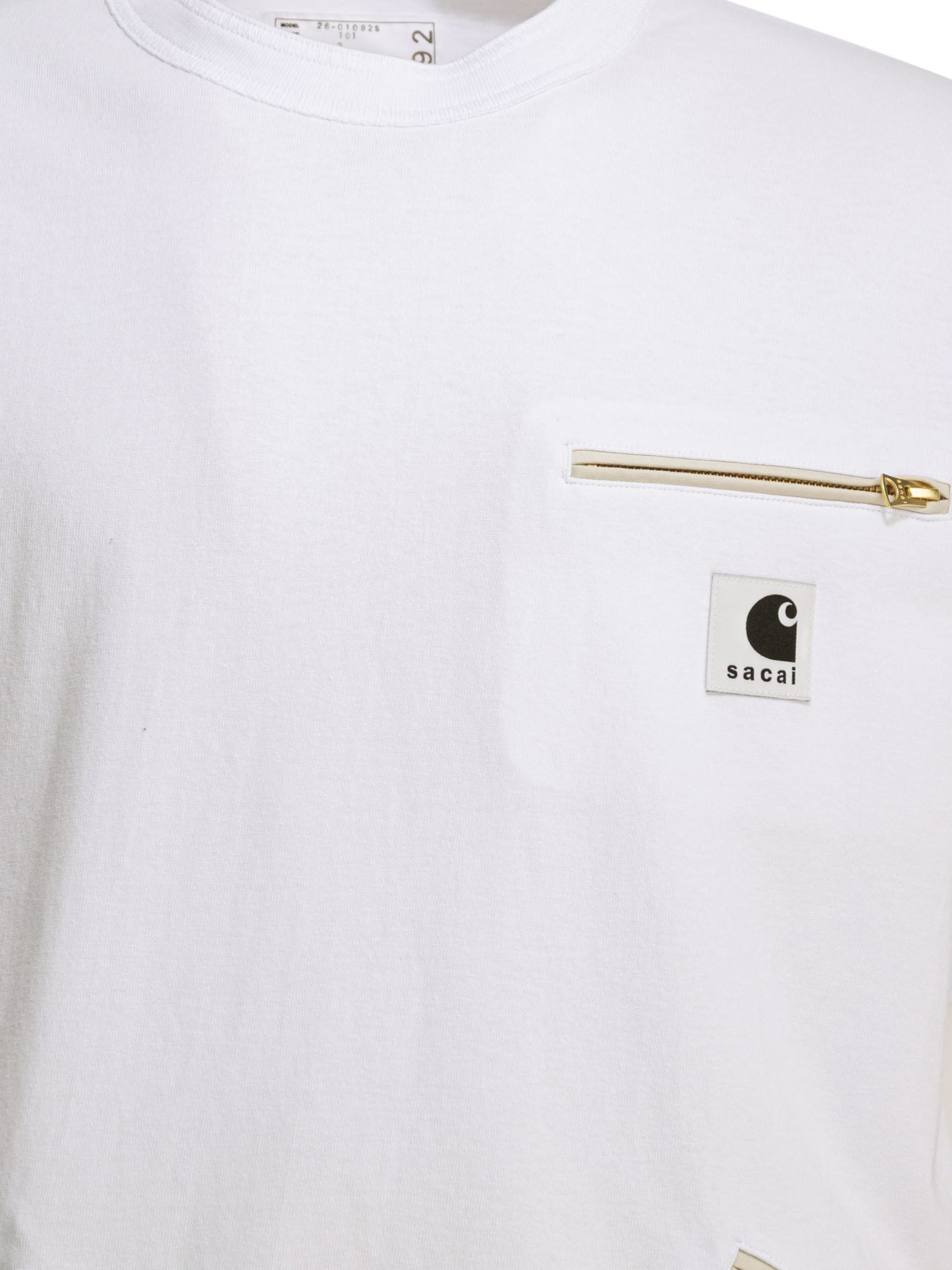 Sacai "carhartt Wip" Crewneck T-shirt