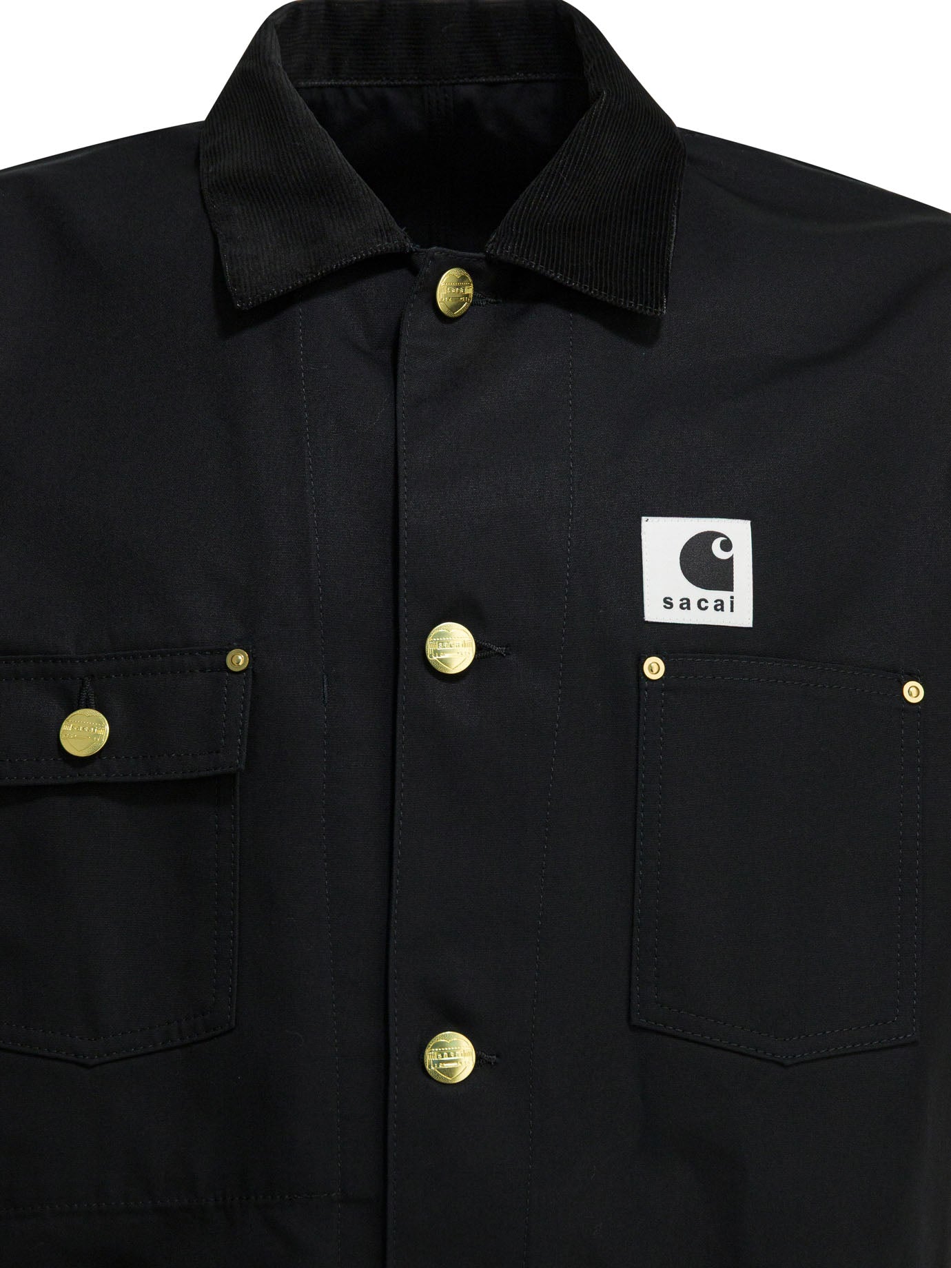 Sacai "carhartt Wip Duck" Overshirt Jacket