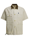 Sacai "carhartt Wip Duck" Overshirt Jacket