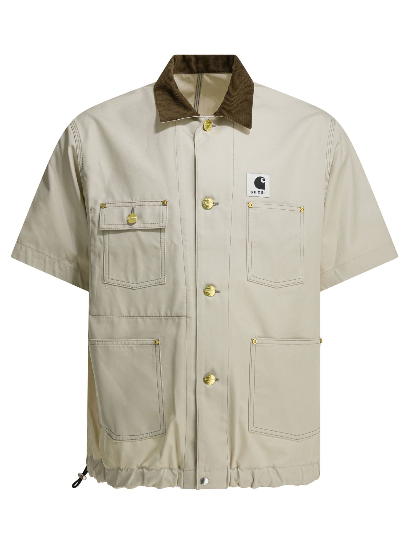 Sacai "carhartt Wip Duck" Overshirt Jacket