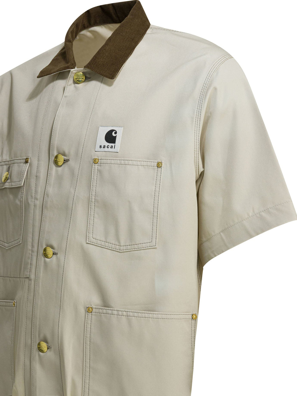 Sacai "carhartt Wip Duck" Overshirt Jacket