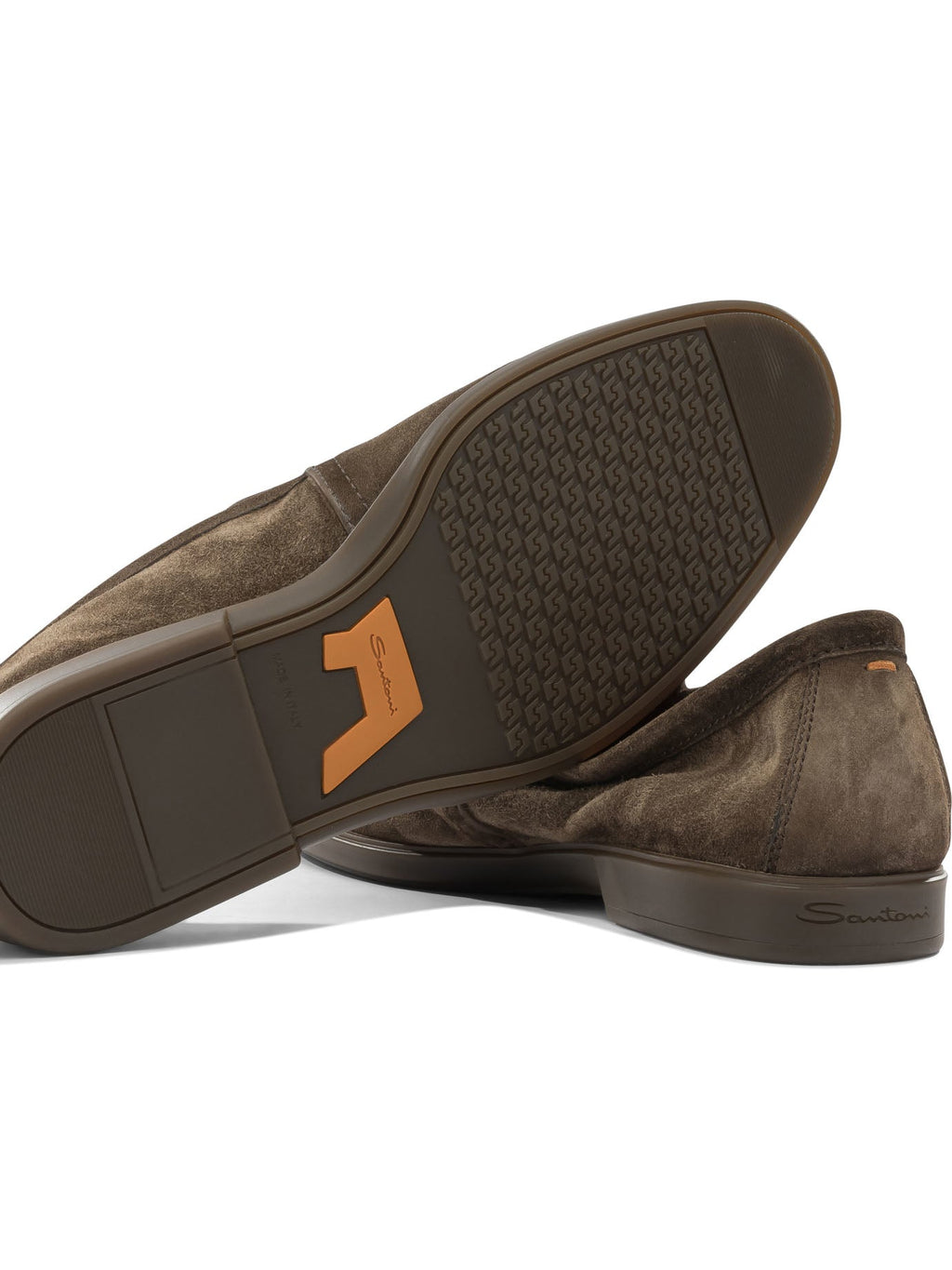 Santoni Suede Loafers