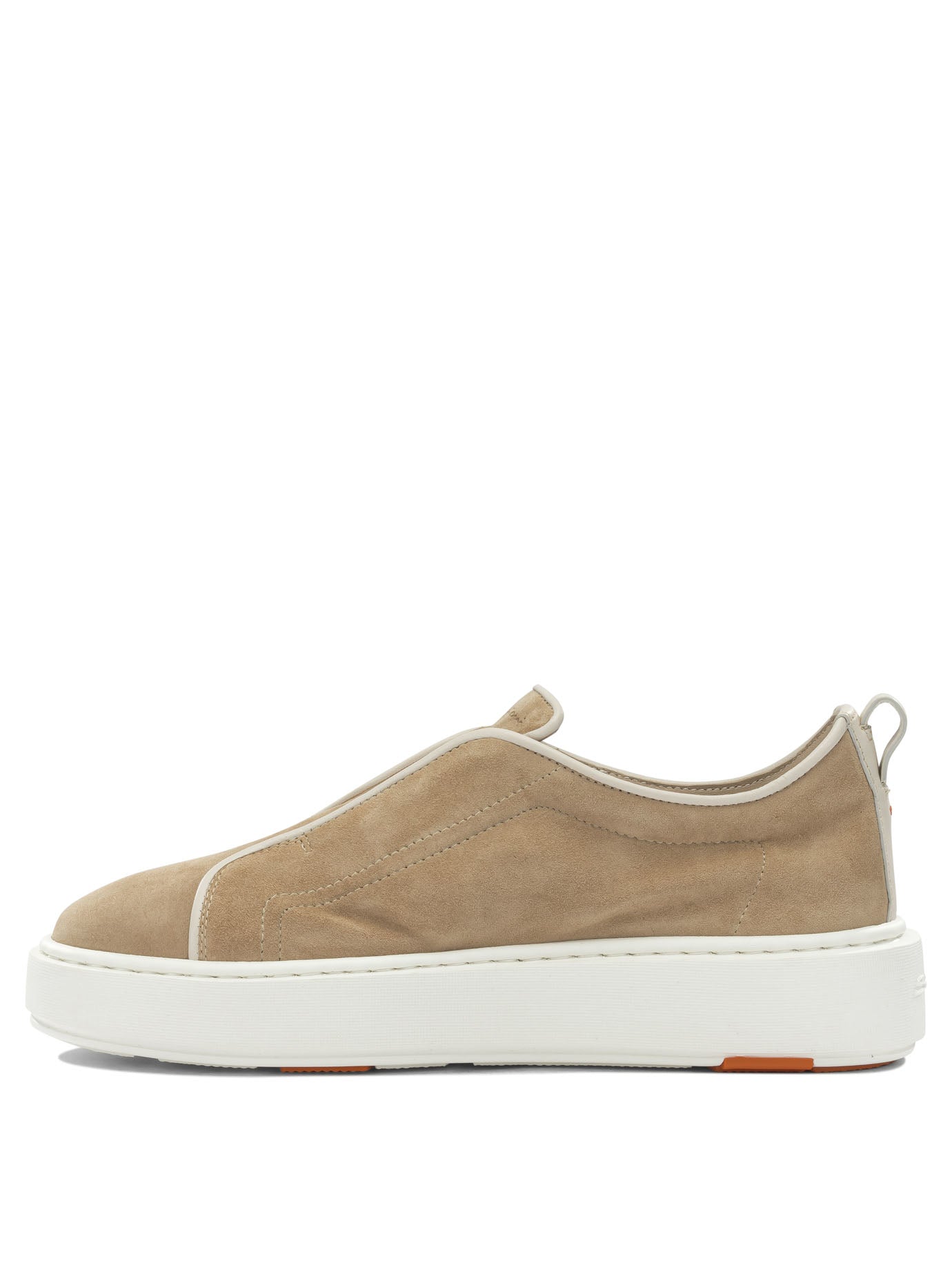 Santoni Low Suede Sneakers
