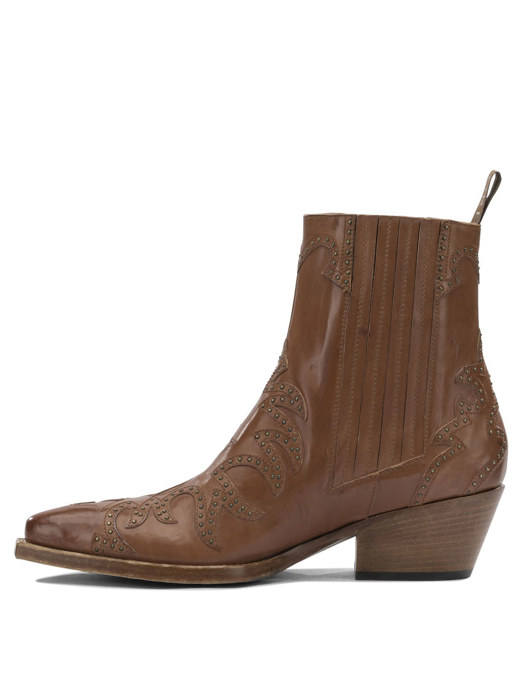 Sartore Leather Cowboy Boots