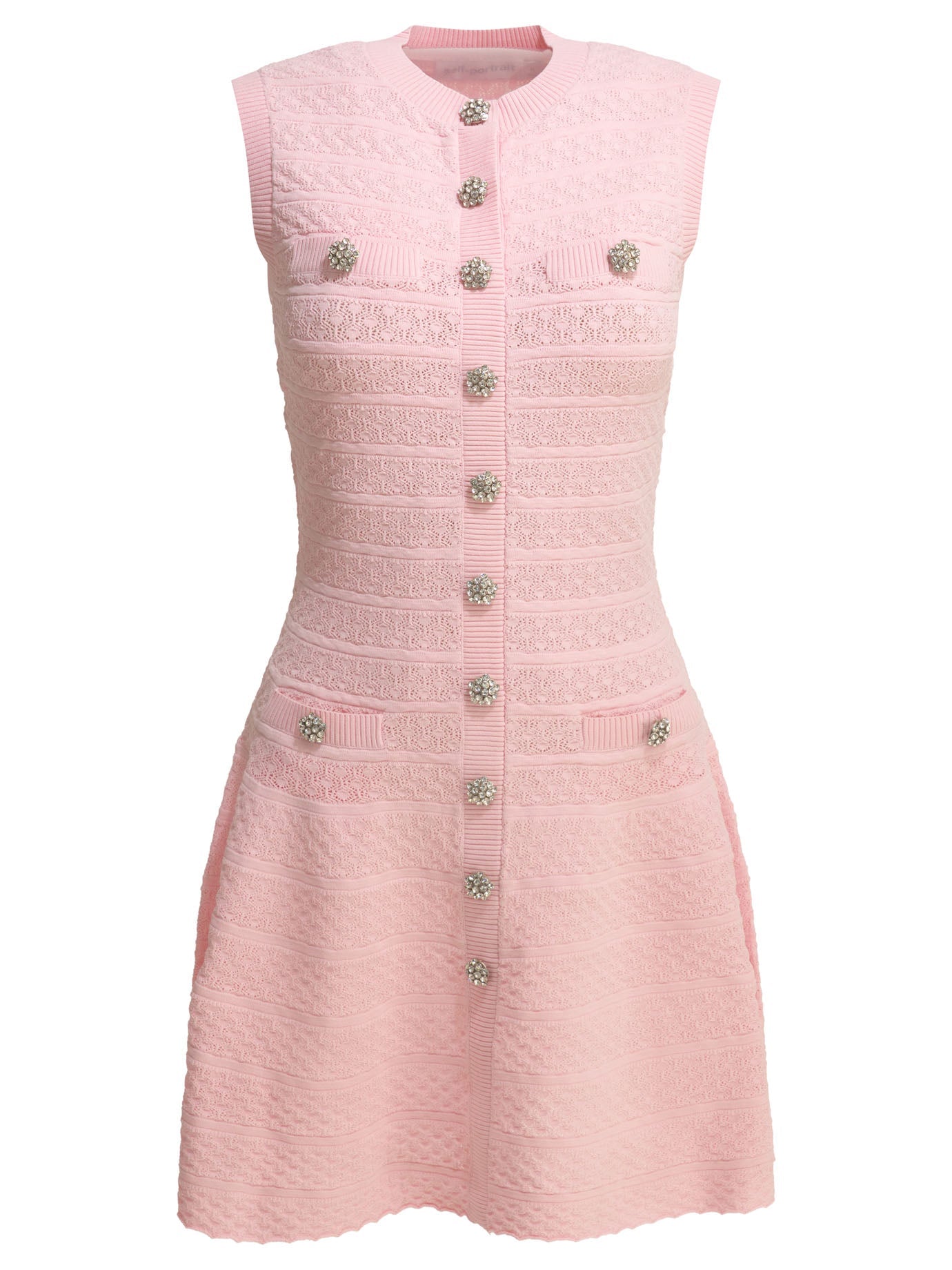 Self-portrait Short Flared Dress