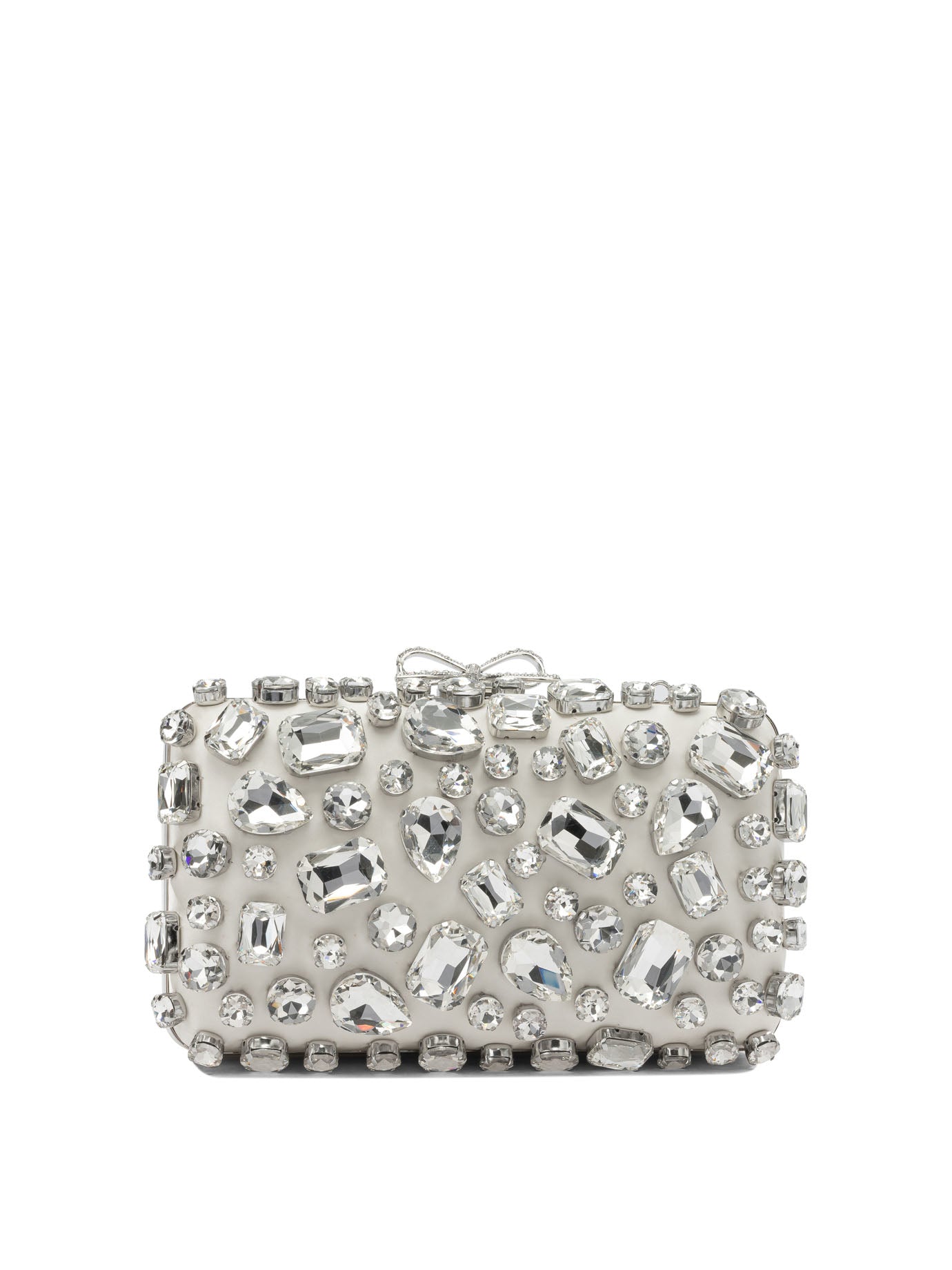 Self-portrait Clutch With Crystals