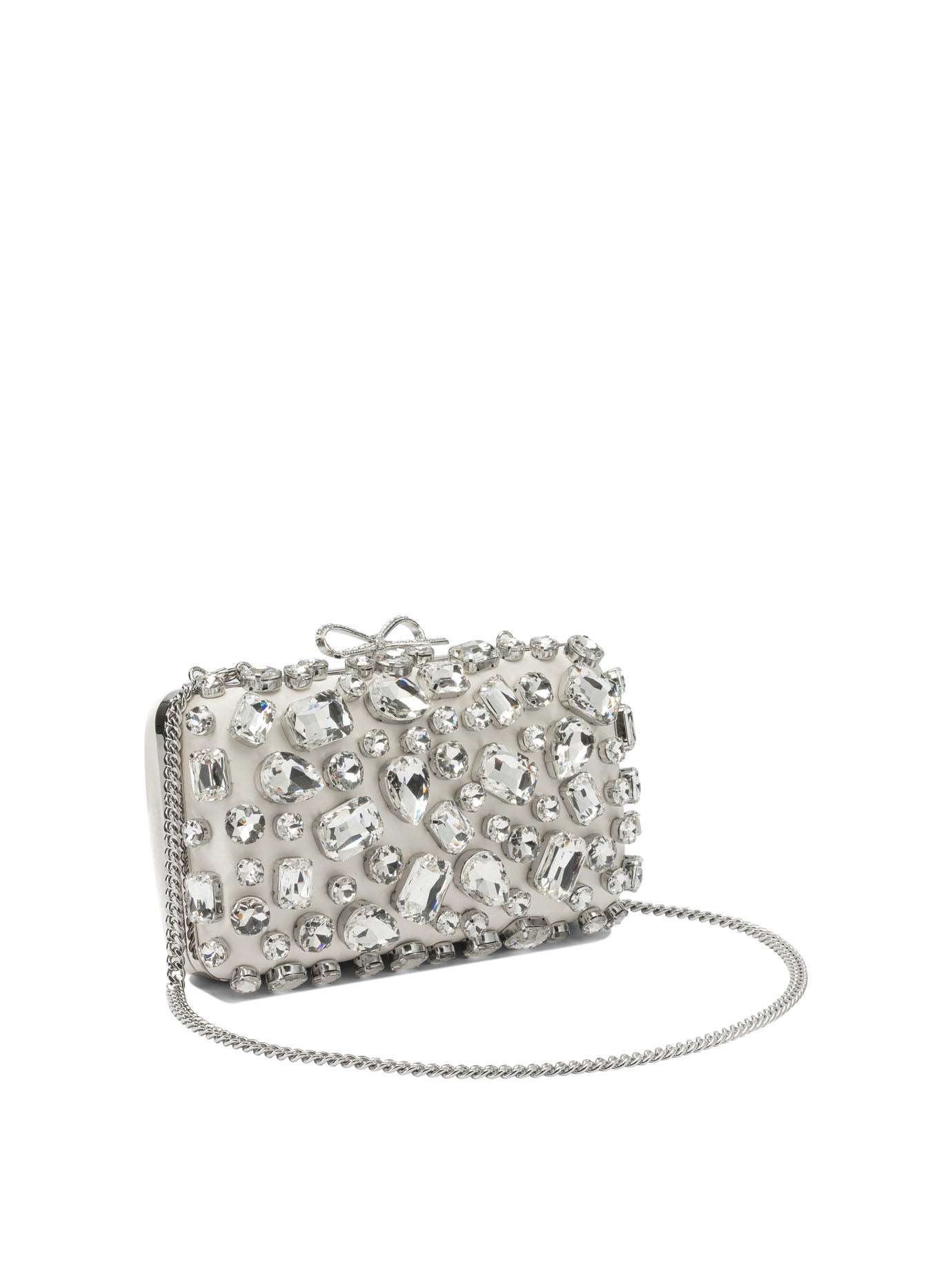 Self-portrait Clutch With Crystals