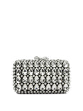 Self-portrait Clutch With Crystals