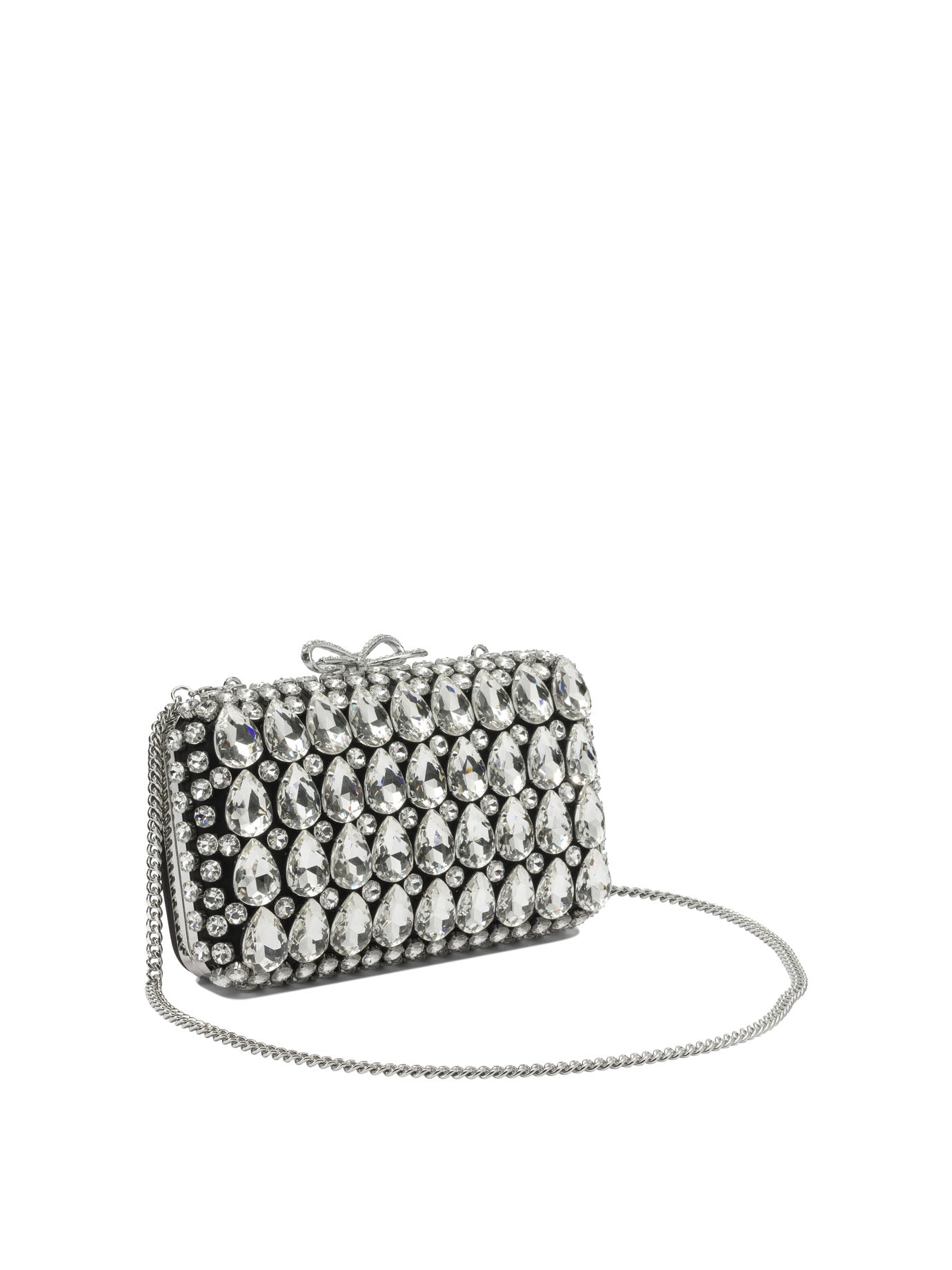 Self-portrait Clutch With Crystals