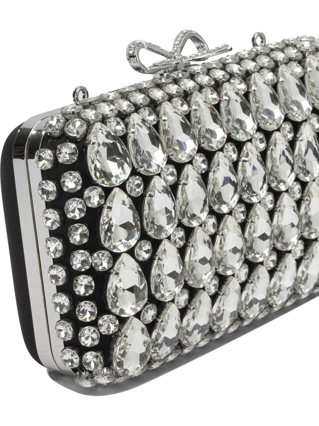 Self-portrait Clutch With Crystals