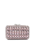 Self-portrait Clutch With Crystals