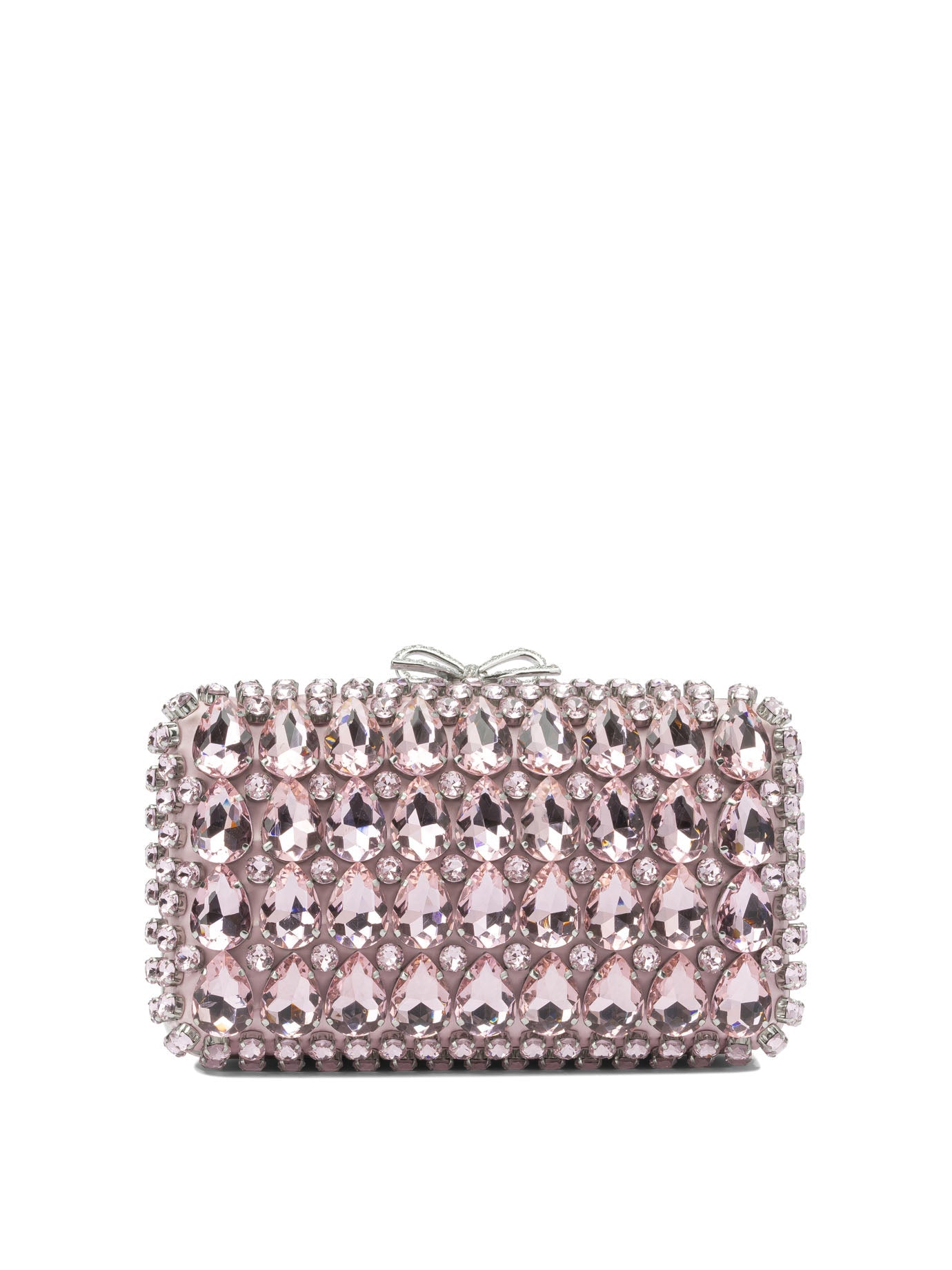 Self-portrait Clutch With Crystals