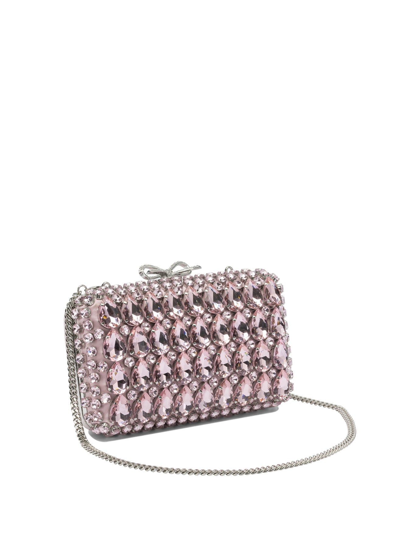 Self-portrait Clutch With Crystals