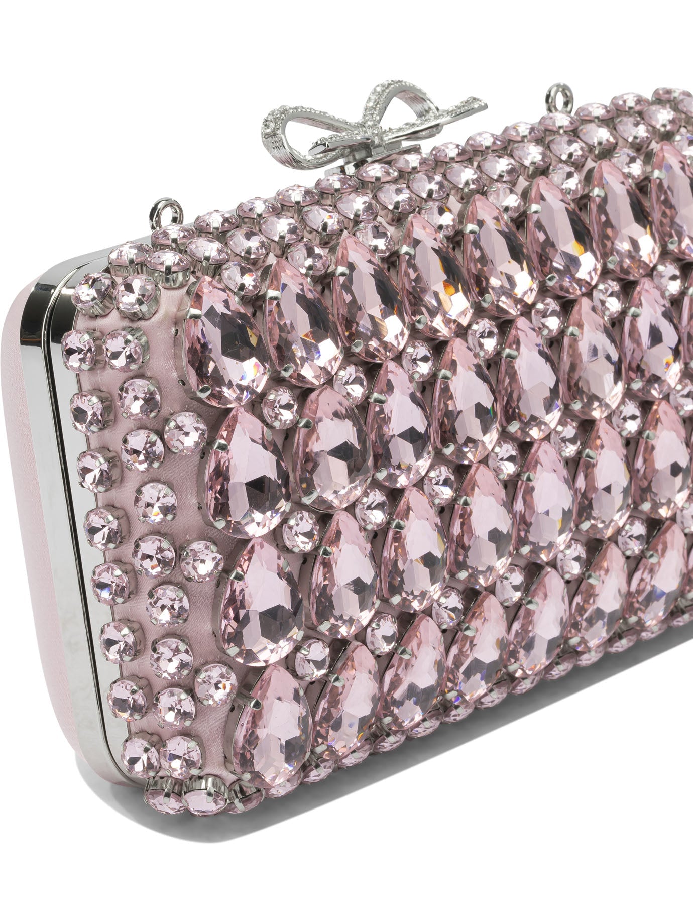 Self-portrait Clutch With Crystals