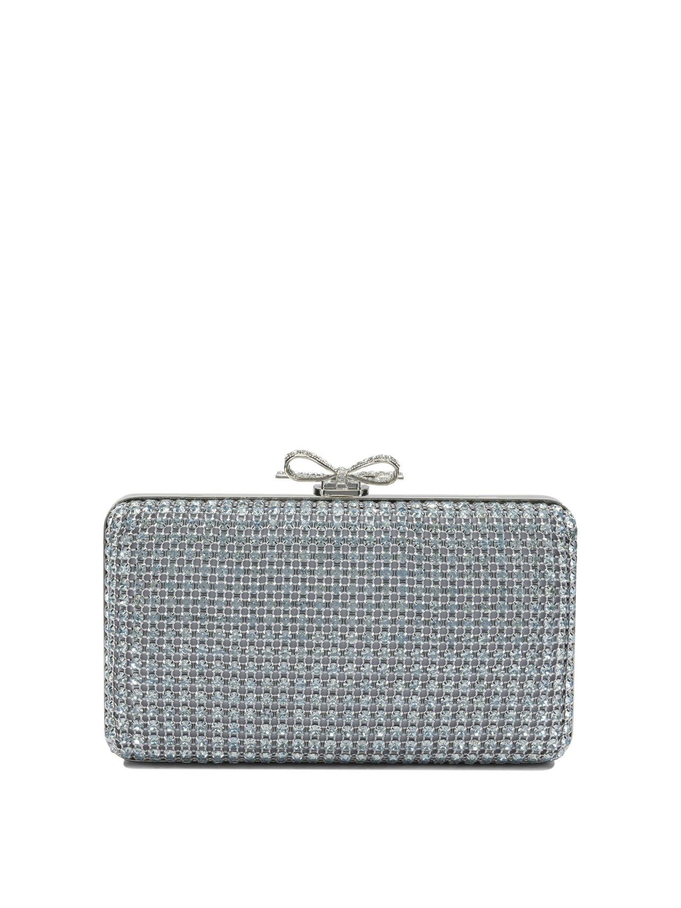 Self-portrait Clutch With Crystals