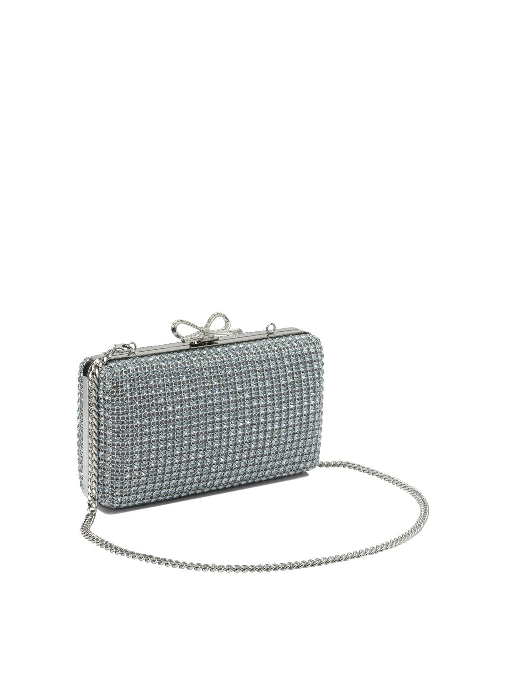 Self-portrait Clutch With Crystals