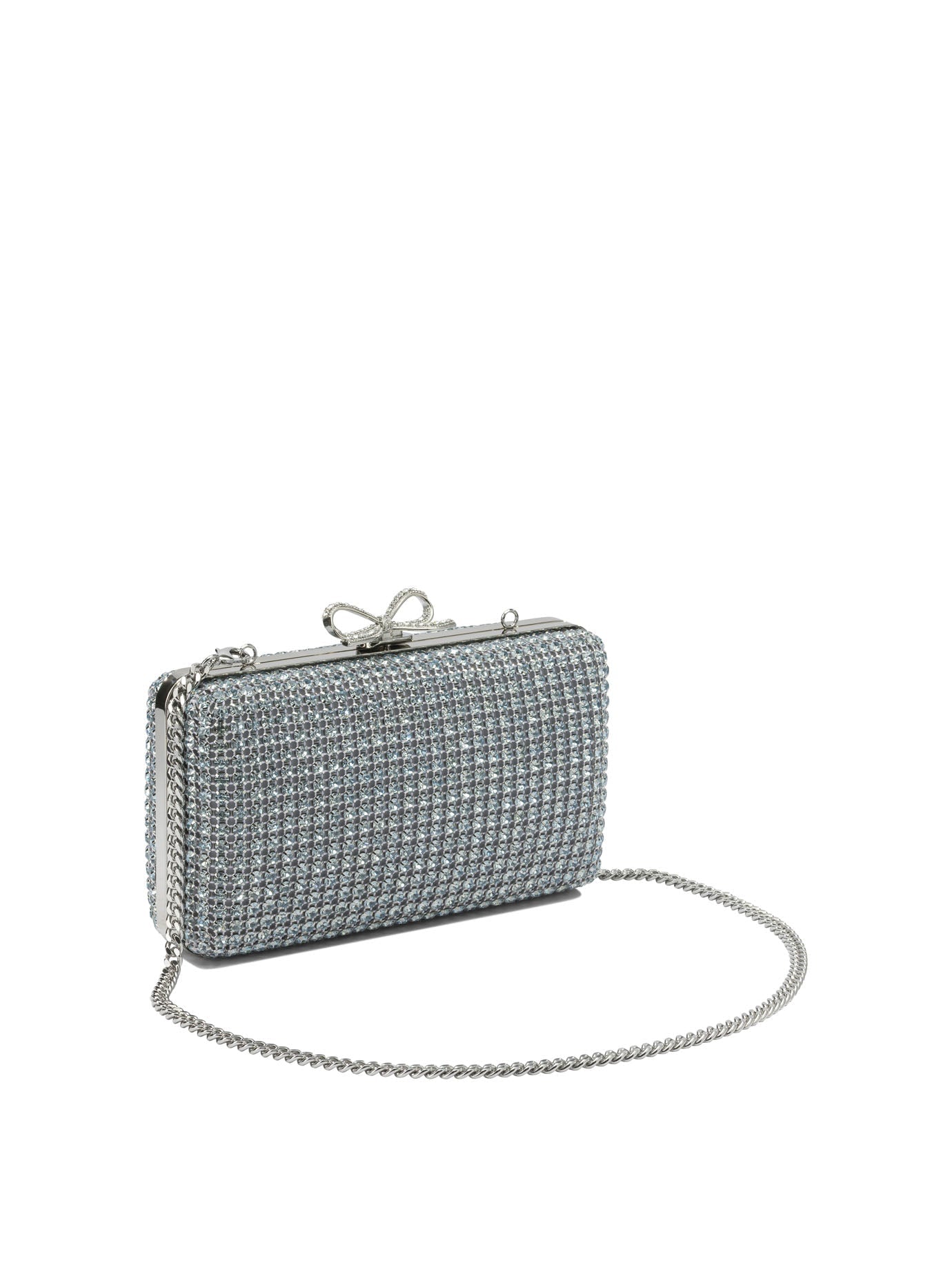 Self-portrait Clutch With Crystals