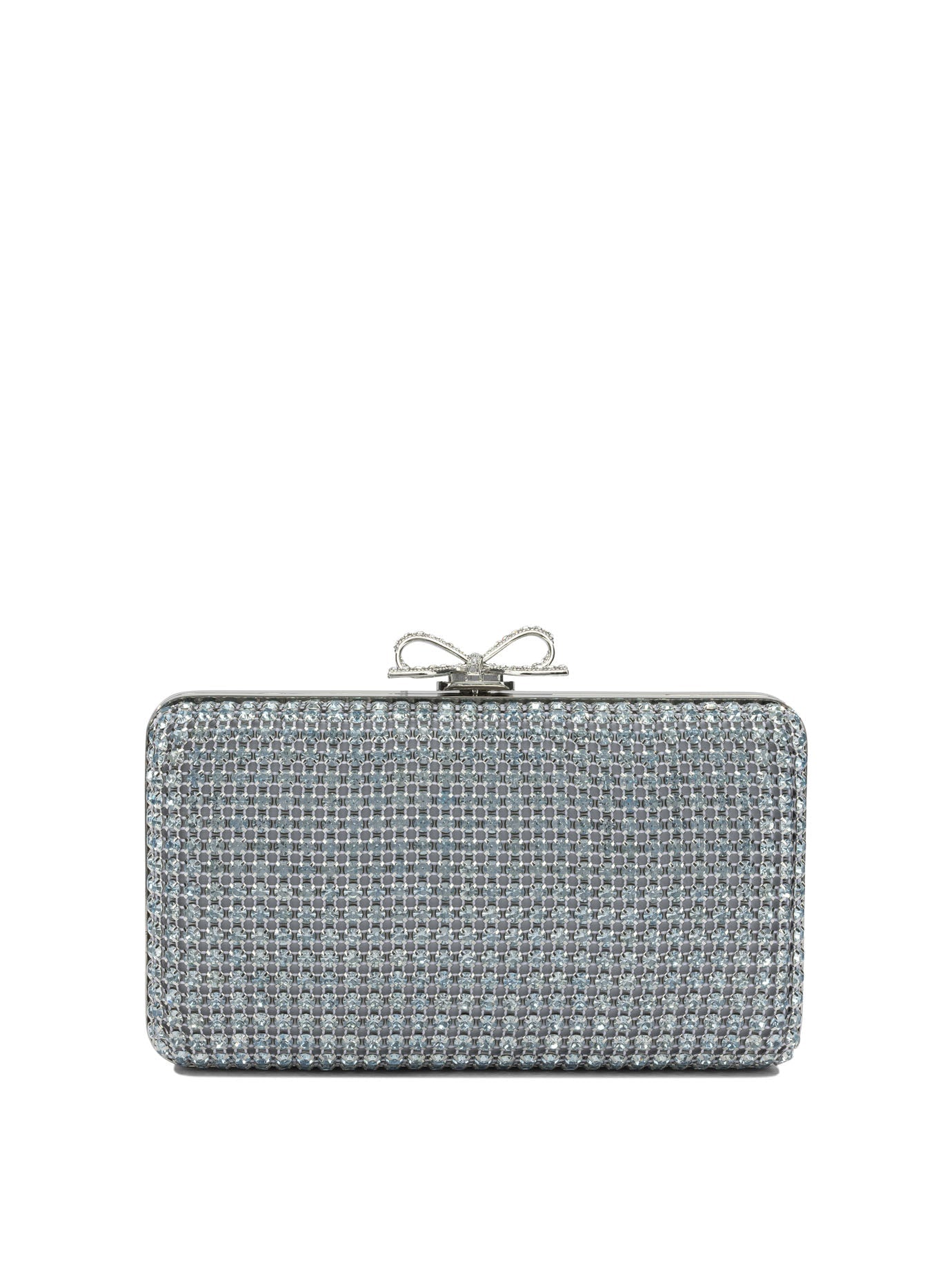 Self-portrait Clutch With Crystals