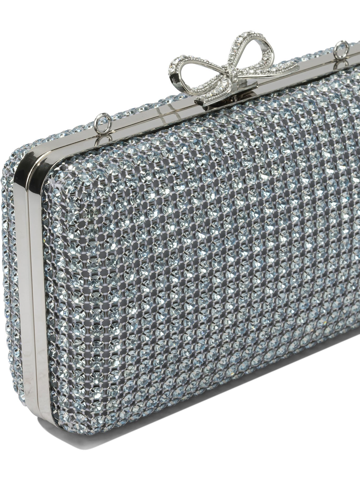 Self-portrait Clutch With Crystals