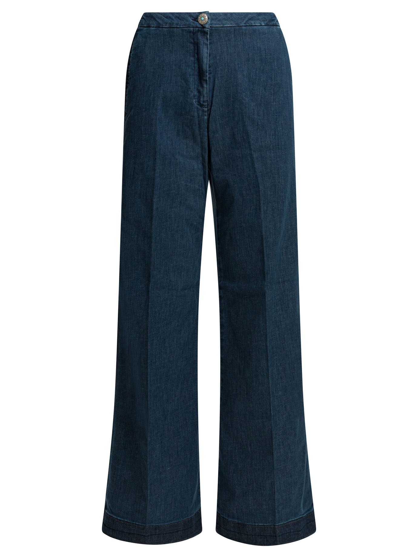 Shaft Jeans "flaire Smocking" Wide Leg Jeans