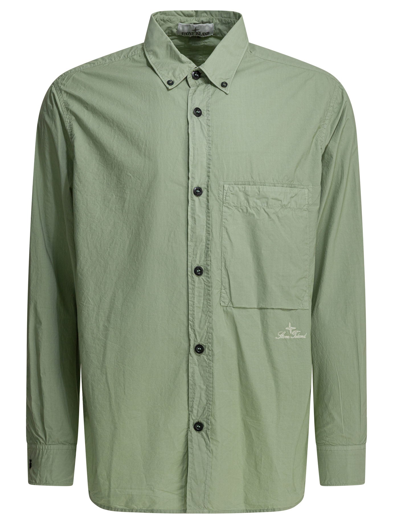 Stone Island Casual Shirt With Logo