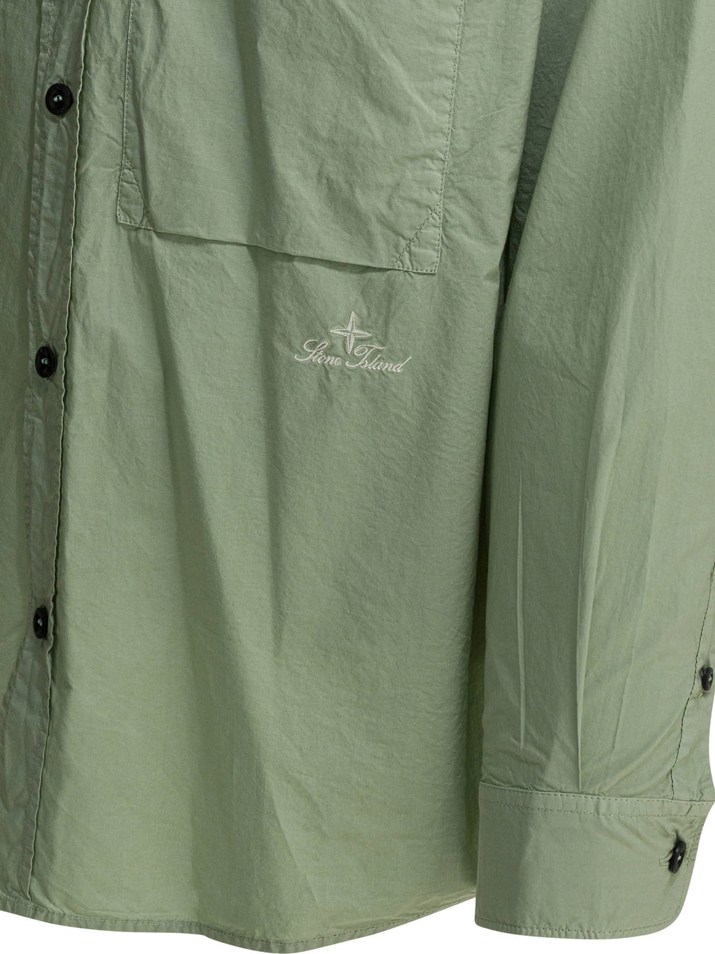 Stone Island Casual Shirt With Logo