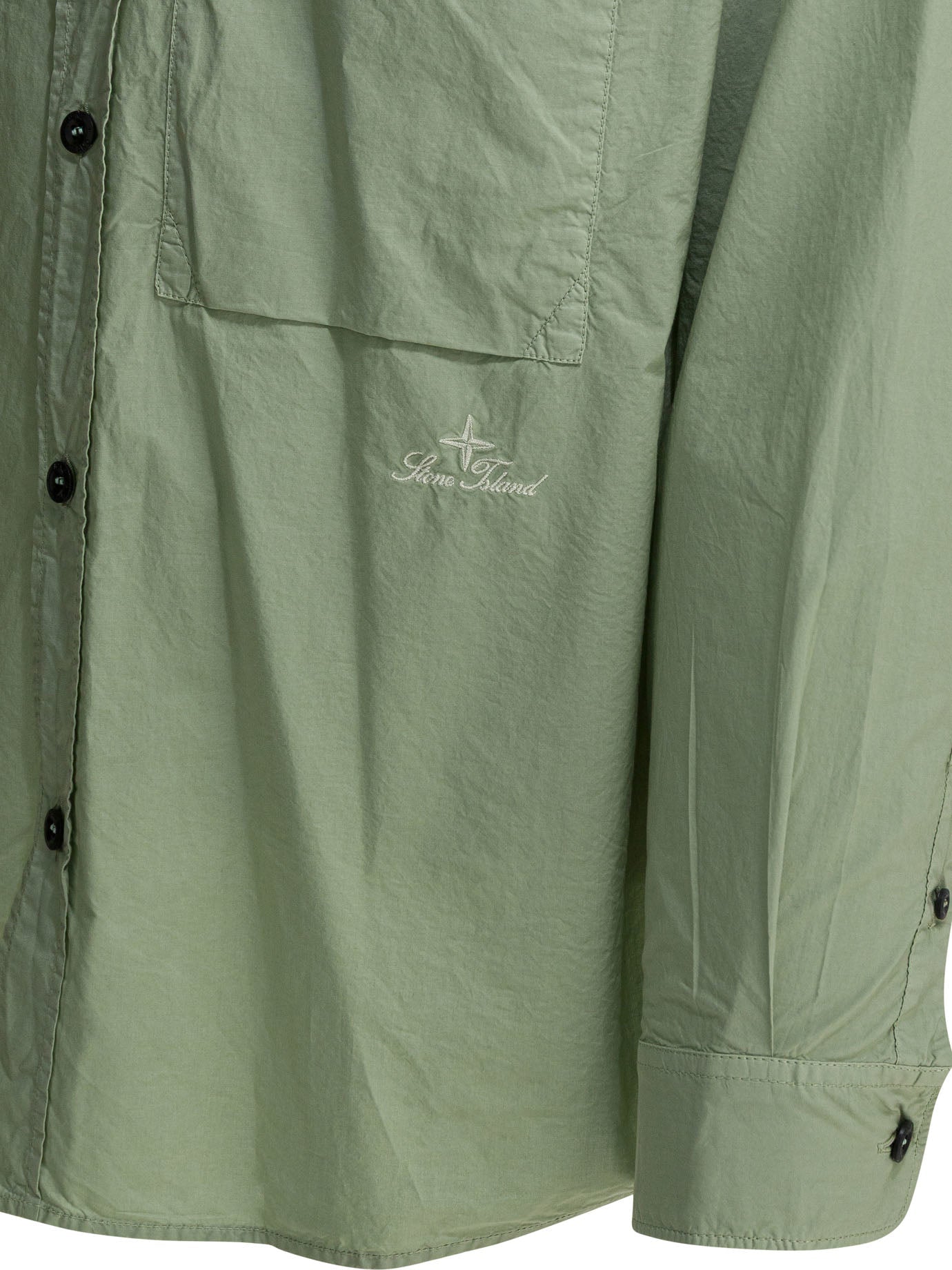 Stone Island Casual Shirt With Logo