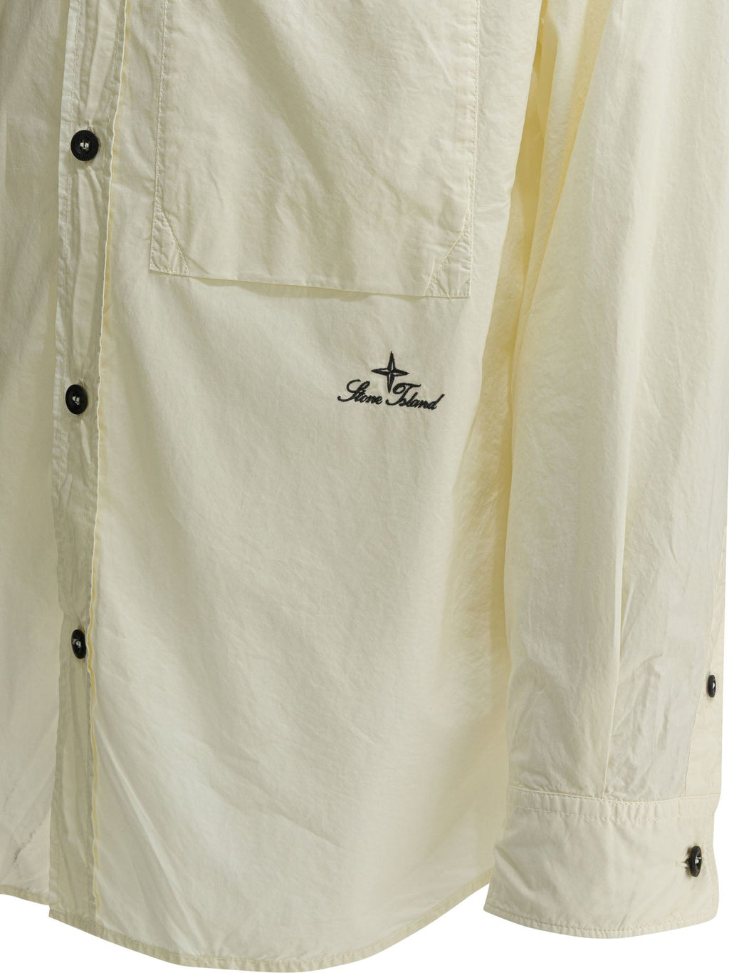 Stone Island Cotton Shirt With Pocket