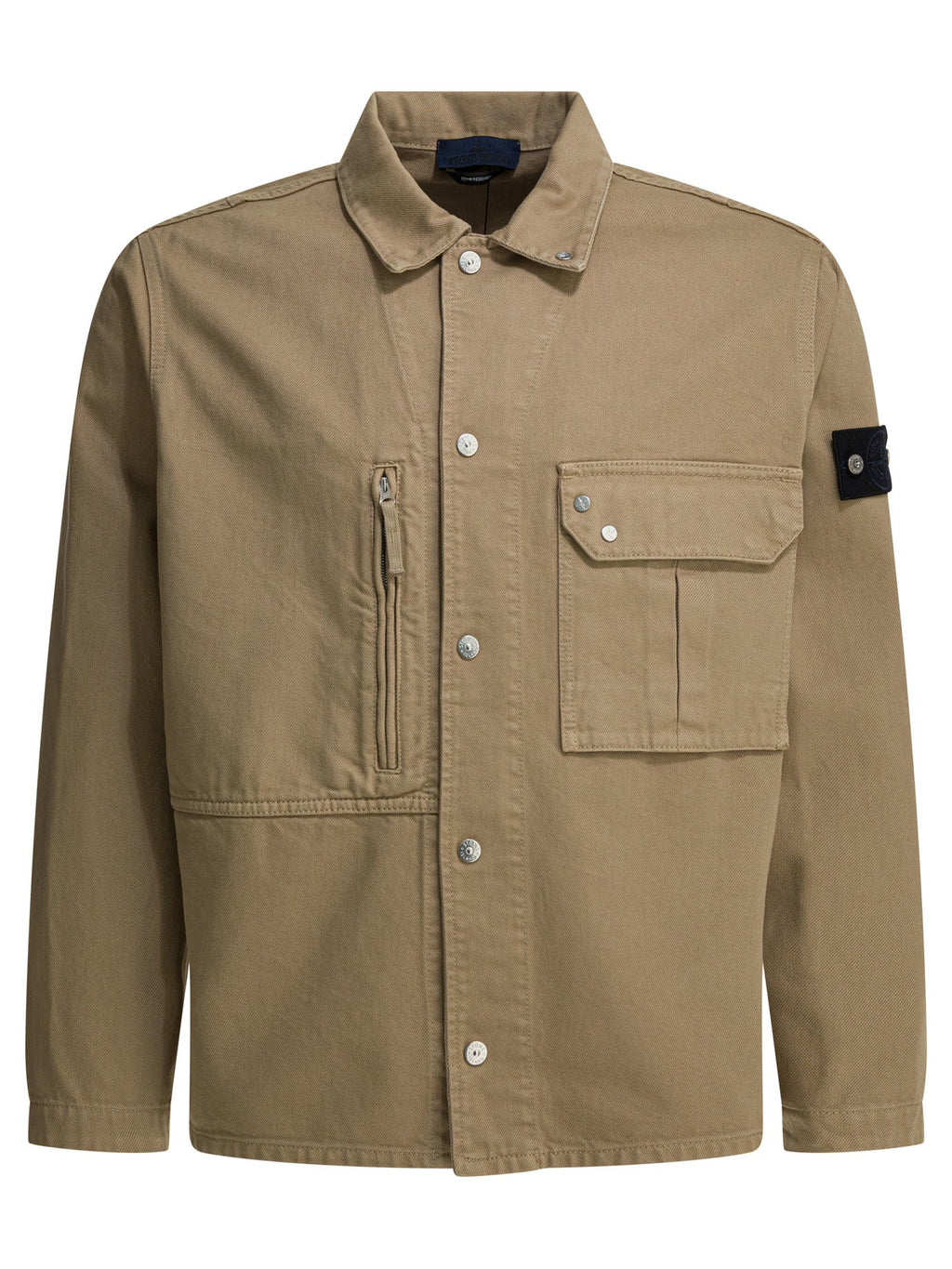 Stone Island Overshirt Cotton Jacket