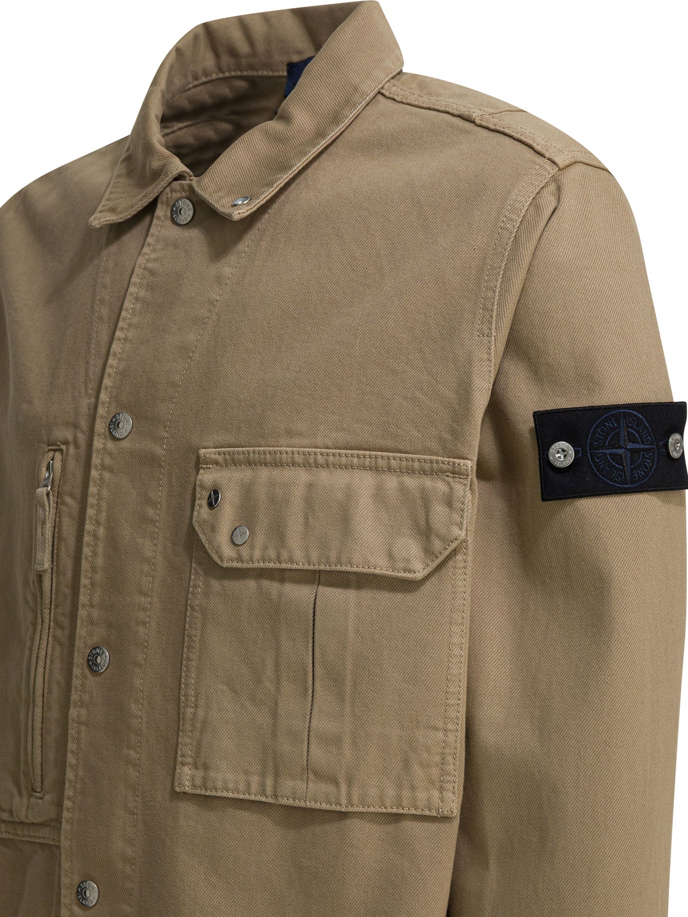 Stone Island Overshirt Cotton Jacket