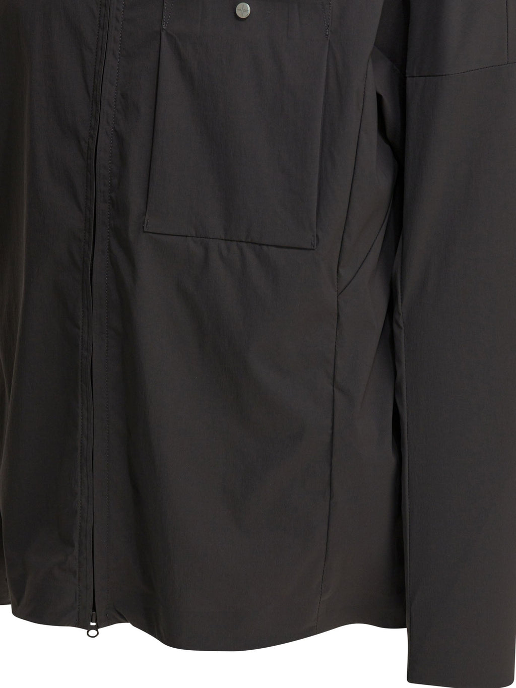 Stone Island Overshirt Jacket With Stellina Logo