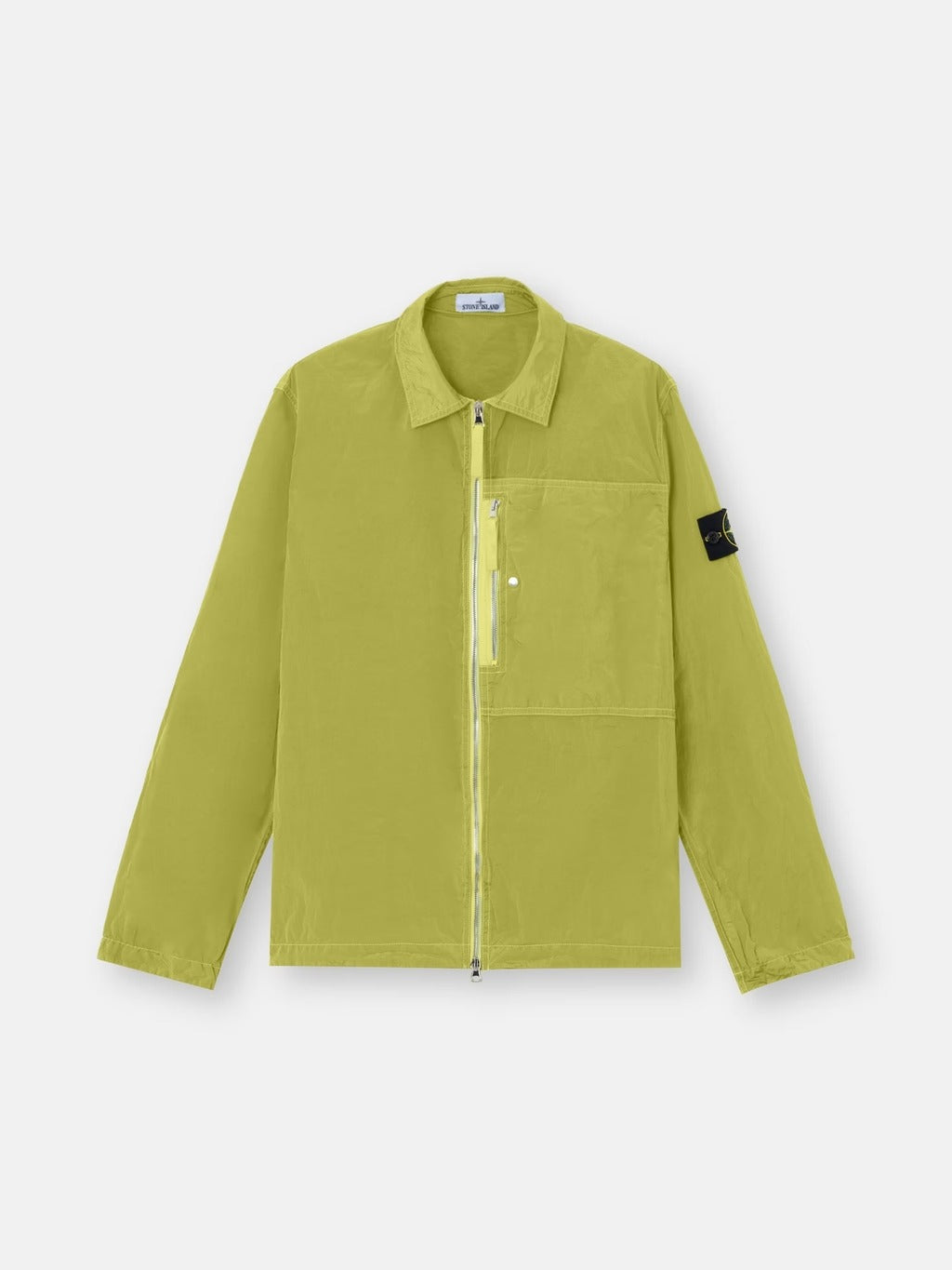 Stone Island Zippered Overshirt Jacket