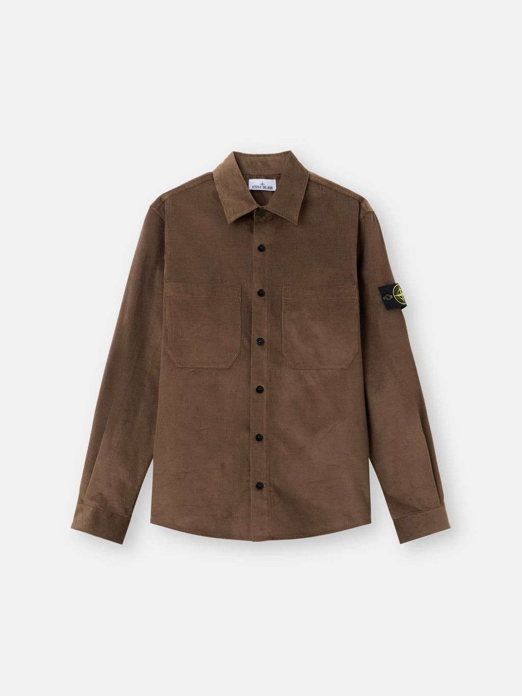 Stone Island Cotton Overshirt In Cotton