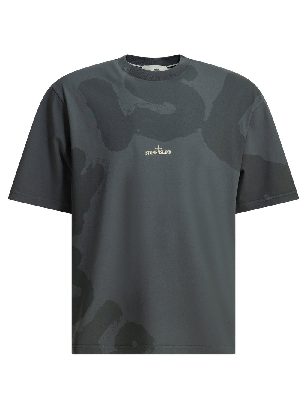 Stone Island Crew-neck T-shirt With Logo