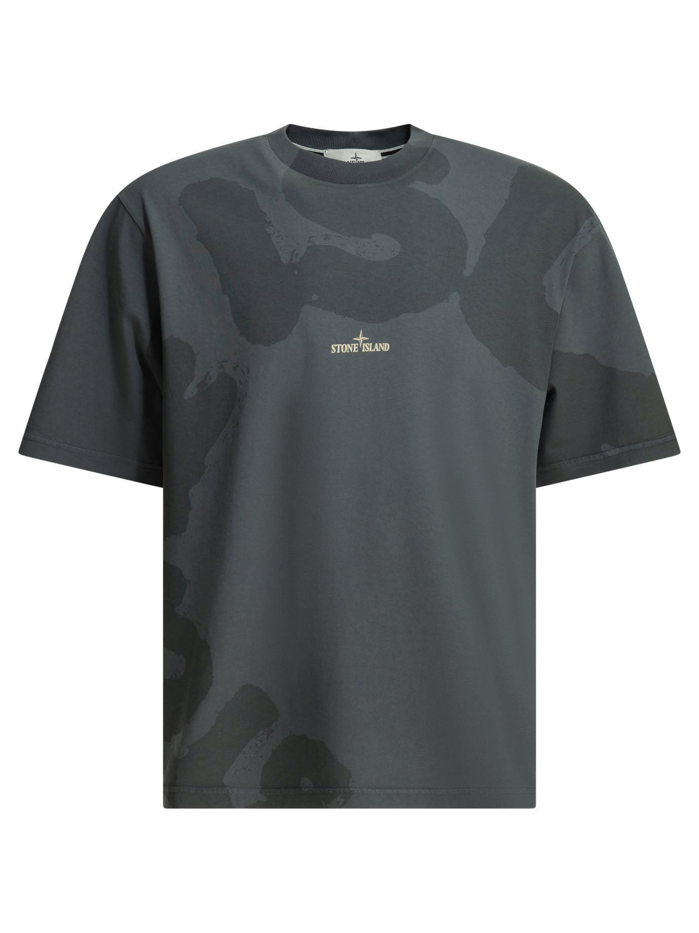 Stone Island Crew-neck T-shirt With Logo