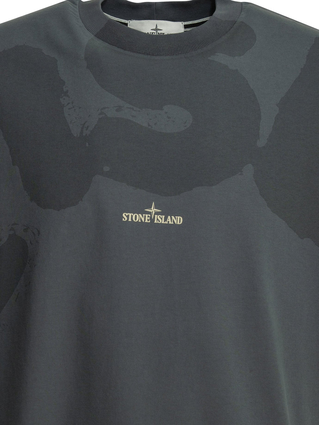 Stone Island Crew-neck T-shirt With Logo