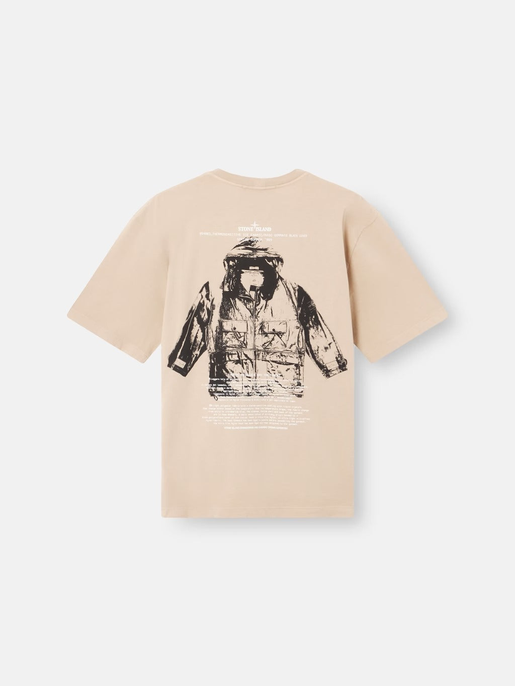Stone Island "archivio" Grapich Cotton T-shirt