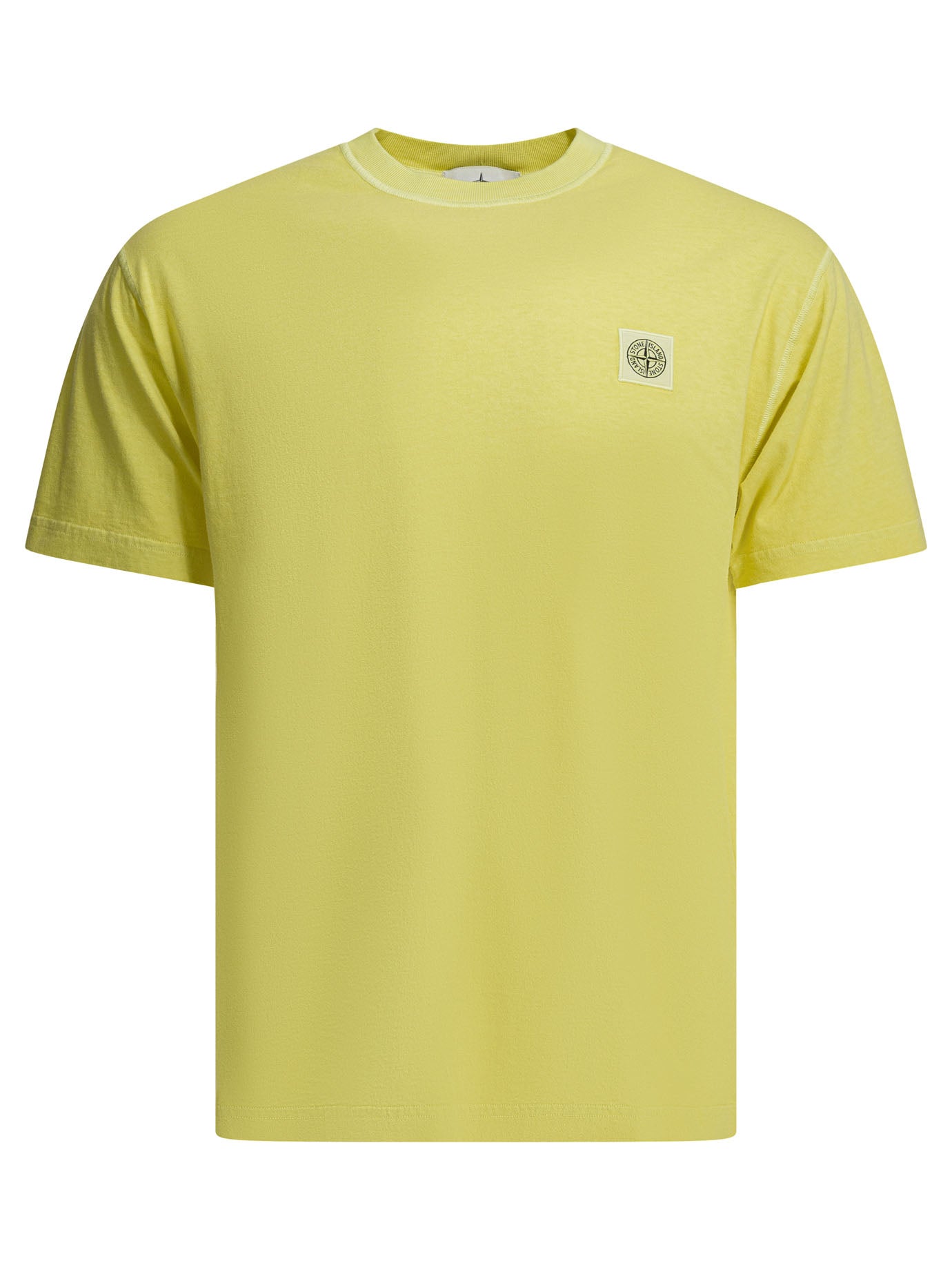 Stone Island Crew-neck T-shirt With Logo