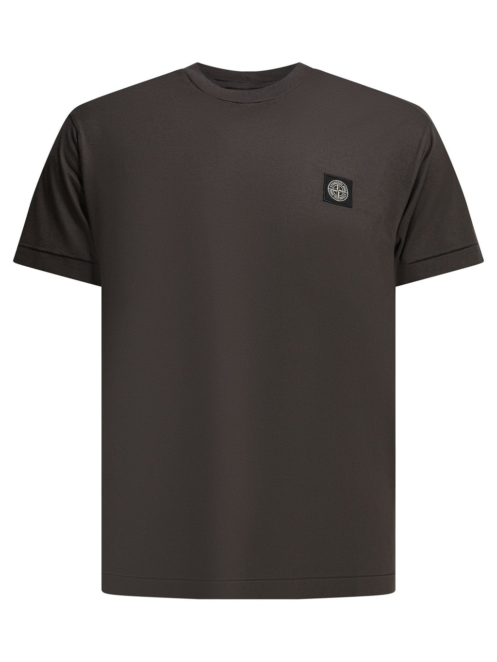Stone Island Crew-neck T-shirt With Logo