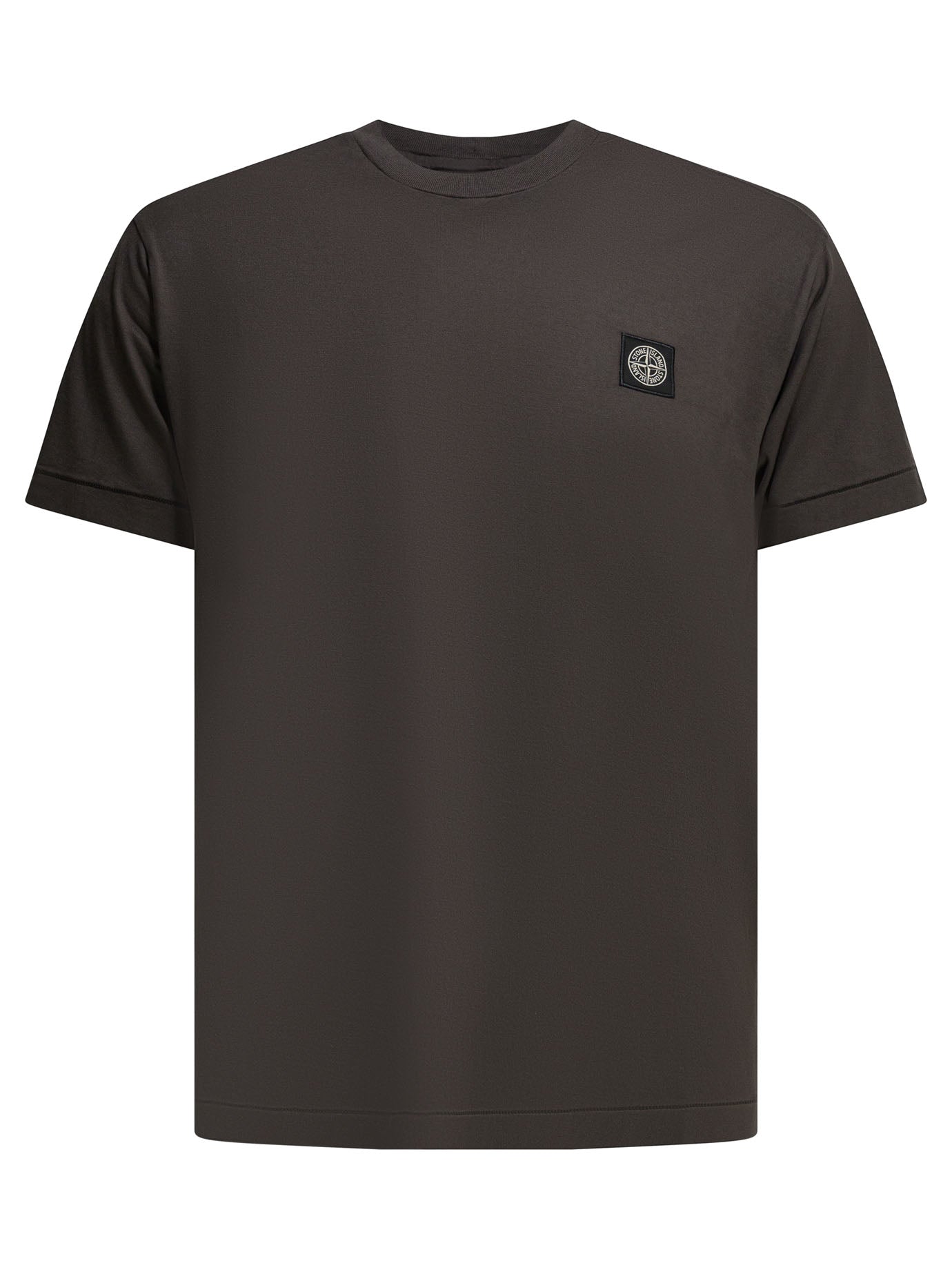 Stone Island Crew-neck T-shirt With Logo