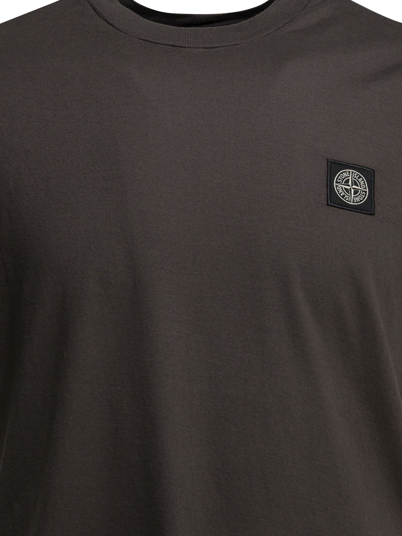Stone Island Crew-neck T-shirt With Logo