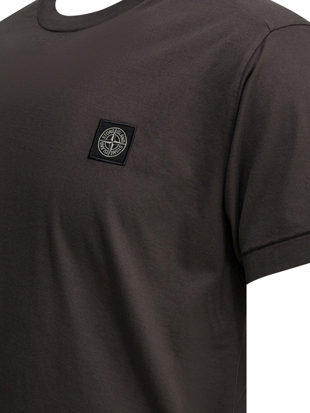 Stone Island Crew-neck T-shirt With Logo