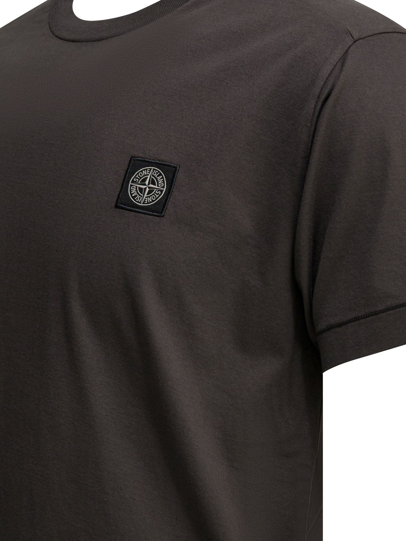 Stone Island Crew-neck T-shirt With Logo