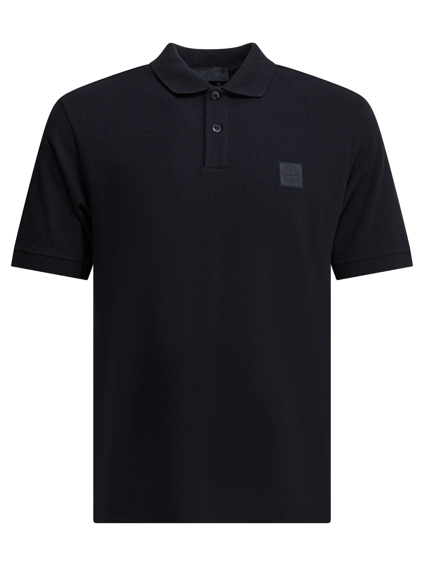 Stone Island Compass Logo Polo Shirt
