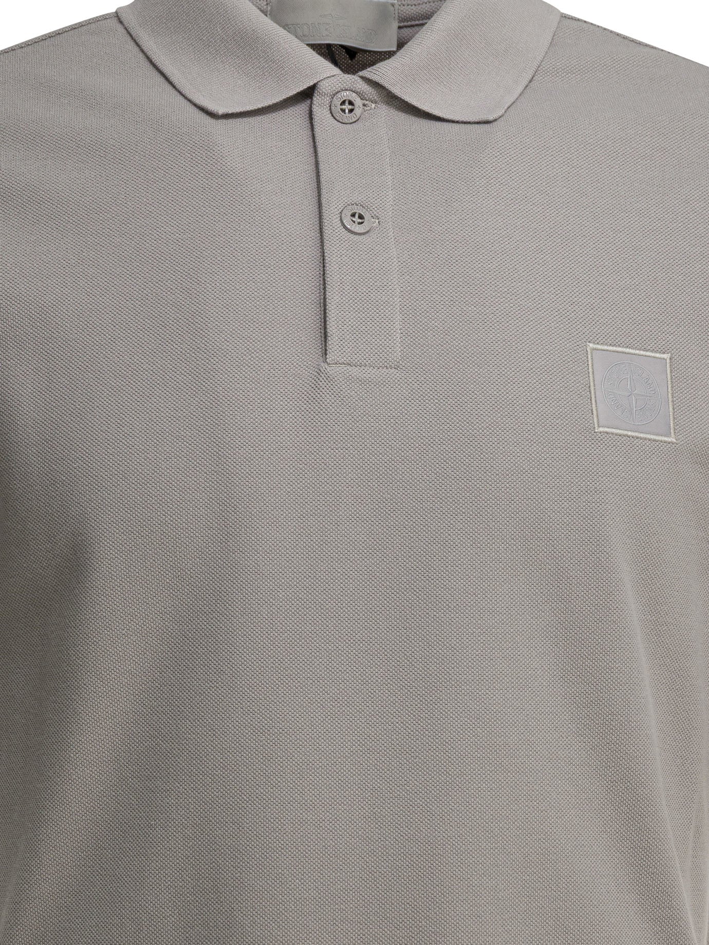 Stone Island Short Sleeves Polo Shirt With Compass Logo